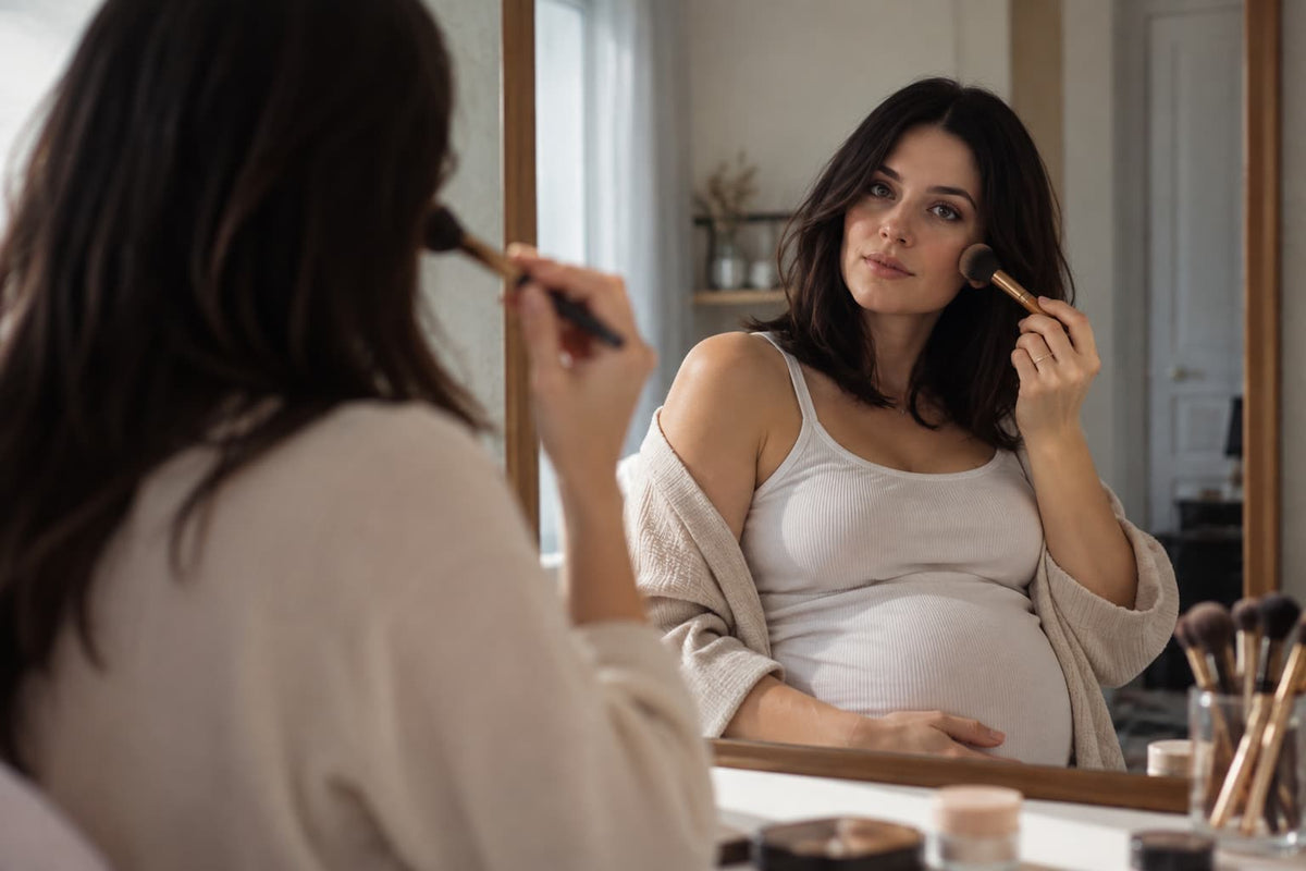 Mineral Makeup During Pregnancy and Breastfeeding: Is It Safe?