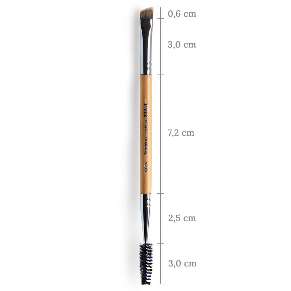 Double-Ended Lush/Brow Brush Era Professional Makeup